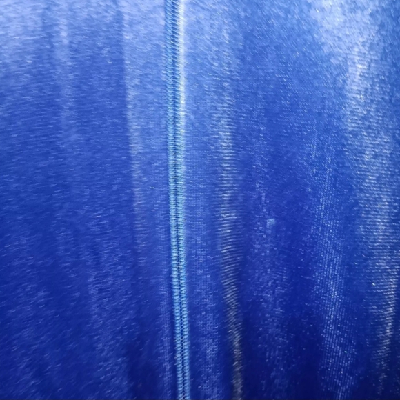 Vintage It's A Charm 70s Maxi Womens Velvet Ruffle Neck Robe/HouseCoat Size M - Picture 12 of 16